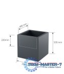Designerska donica MONUMO PIXEL POT Antracyt MONUMO