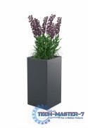 Designerska donica MONUMO TOWER POT Antracyt MONUMO