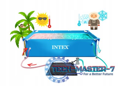 Mata solarna podgrzewająca wodę do basenu Intex 28685 INTEX Mata solarna podgrzewająca wodę do basenu Intex 28685 INTEX
