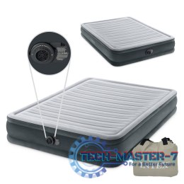 Materac dmuchany 203x15 cm dwuosobowy z pompką INTEX 67770 INTEX