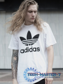 Produkt przykładowy: Koszulka Adicolor Classics Trefoil Adidas, Biały Regular Fit