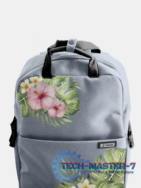 Produkt przykładowy: Plecak Pako, Blooming Hawaii Grey 18L Produkt przykładowy: Plecak Pako, Blooming Hawaii Grey 18L