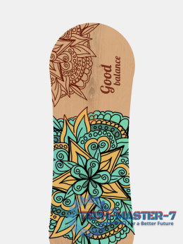 Produkt przykładowy: Trickboard L Good Balance z czarnym wałkiem, do balansownia
