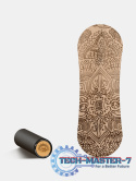Produkt przykładowy: Trickboard L Warrior Totem z czarnym wałkiem, do balansownia