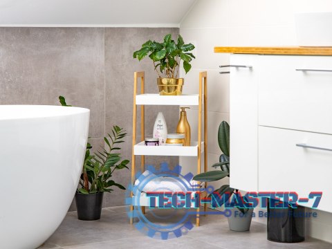 Regał szafka stoliczek nocny 3 półki bambusowy stelaż ModernHome Regał szafka stoliczek nocny 3 półki bambusowy stelaż ModernHome