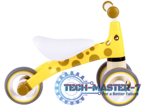 Rowerek biegowy dla dzieci bezpieczna konstrukcja koła EVA "Żyrafa" ECOTOYS ECOTOYS