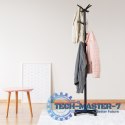 Wieszak na ubrania odzież stojący czarny ModernHome