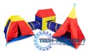 Zestaw namiotów dla dzieci 5w1 domek + tunele Iplay IPLAY