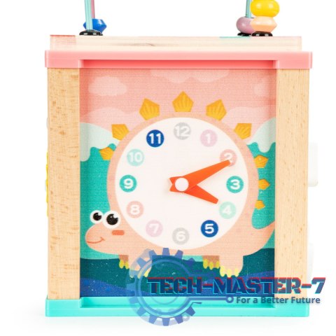 Drewniana kostka edukacyjna, sorter mula ECOTOYS ECOTOYS Drewniana kostka edukacyjna, sorter mula ECOTOYS ECOTOYS