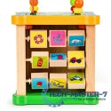 Drewniana kostka edukacyjna, tablica sorter mula ECOTOYS ECOTOYS