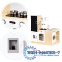 Drewniana kuchnia dla dzieci osobne segmenty XXL tablica + LED ECOTOYS ECOTOYS