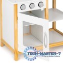 Drewniana kuchnia dla dzieci z piekarnikiem + akcesoria ECOTOYS ECOTOYS