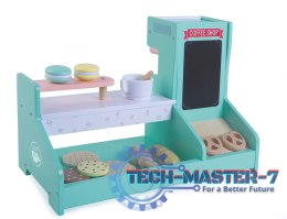 Drewniana kuchnia kawiarnia sklep cukiernia ECOTOYS ECOTOYS