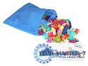 Drewniane klocki edukacyjne miasto mata 121 sztuk ECOTOYS ECOTOYS
