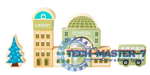 Drewniane klocki edukacyjne miasto mata 121 sztuk ECOTOYS ECOTOYS Drewniane klocki edukacyjne miasto mata 121 sztuk ECOTOYS ECOTOYS