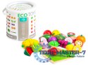 Drewniane owoce do krojenia 20 sztuk ECOTOYS ECOTOYS