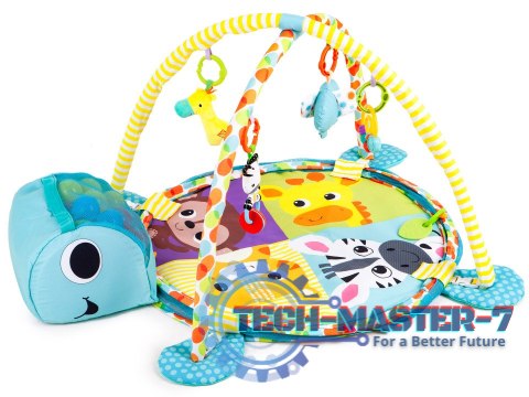 Duża mata edukacyjna żółwik 3w1 kojec z piłkami 0+ ECOTOYS ECOTOYS Duża mata edukacyjna żółwik 3w1 kojec z piłkami 0+ ECOTOYS ECOTOYS
