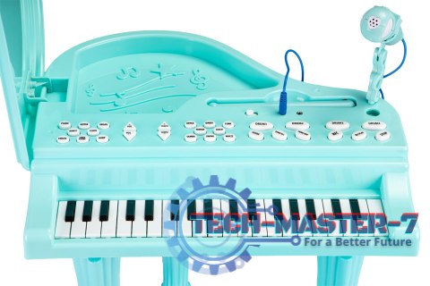 Fortepian organki keyboard pianino z mikrofonem mp3 MULTISTORE Fortepian organki keyboard pianino z mikrofonem mp3 MULTISTORE