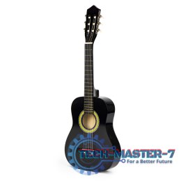 Gitara dla dzieci duża drewniana 6 strun ECOTOYS ECOTOYS