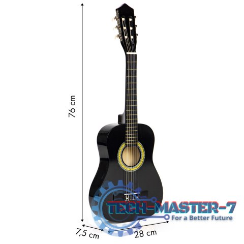 Gitara dla dzieci duża drewniana 6 strun ECOTOYS ECOTOYS Gitara dla dzieci duża drewniana 6 strun ECOTOYS ECOTOYS