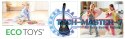 Gitara dla dzieci duża drewniana 6 strun ECOTOYS ECOTOYS