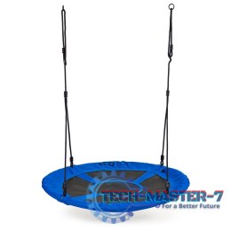 Huśtawka ogrodowa bocianie gniazdo 100cm niebieska ECOTOYS ECOTOYS