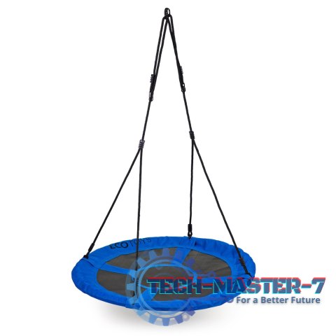 Huśtawka ogrodowa bocianie gniazdo 100cm niebieska ECOTOYS ECOTOYS Huśtawka ogrodowa bocianie gniazdo 100cm niebieska ECOTOYS ECOTOYS