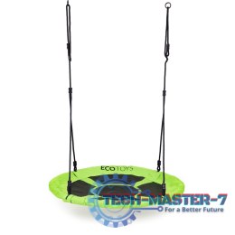 Huśtawka ogrodowa bocianie gniazdo 100cm zielona ECOTOYS ECOTOYS