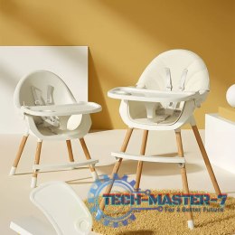 Krzesełko fotelik do karmienia 2w1 beżowe ECOTOYS ECOTOYS