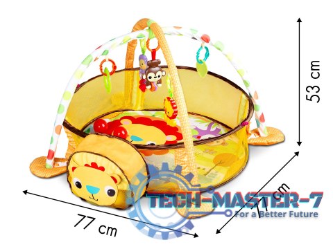 Mata edukacyjna interaktywna "Lew" ECOTOYS ECOTOYS Mata edukacyjna interaktywna "Lew" ECOTOYS ECOTOYS