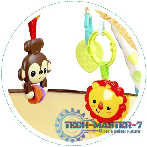 Mata edukacyjna interaktywna "Lew" ECOTOYS ECOTOYS Mata edukacyjna interaktywna "Lew" ECOTOYS ECOTOYS