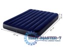 Materac dmuchany dwuosobowy welurowy 191x137 cm INTEX 64758 INTEX