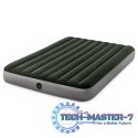 Materac duży dmuchany 203x152 cm dwuosobowy elektryczna pompka gratis INTEX 64779 INTEX