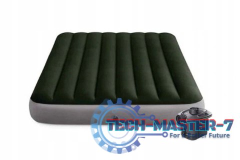 Materac duży dmuchany 203x152 cm dwuosobowy elektryczna pompka gratis INTEX 64779 INTEX Materac duży dmuchany 203x152 cm dwuosobowy elektryczna pompka gratis INTEX 64779 INTEX