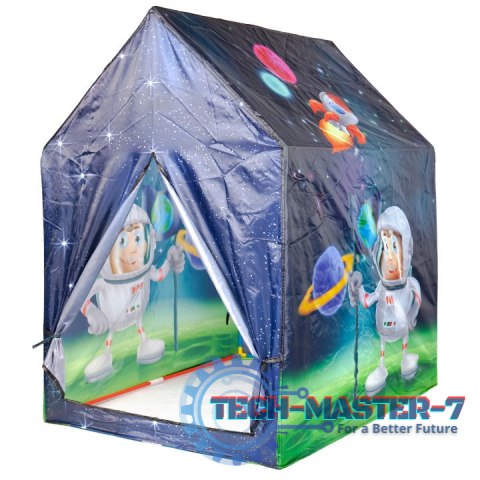 Namiot do zabawy namocik domek dla dzieci - kosmos IPLAY IPLAY
