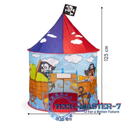 Namiot domek pirata plac zabaw dla dzieci IPLAY Namiot domek pirata plac zabaw dla dzieci IPLAY