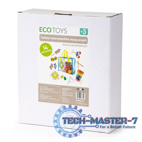 Zestaw muzyczny 14 instrumentów + torba ECOTOYS ECOTOYS Zestaw muzyczny 14 instrumentów + torba ECOTOYS ECOTOYS