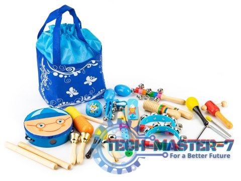 Zestaw muzyczny 16 instrumentów dla dzieci + torba ECOTOYS ECOTOYS Zestaw muzyczny 16 instrumentów dla dzieci + torba ECOTOYS ECOTOYS