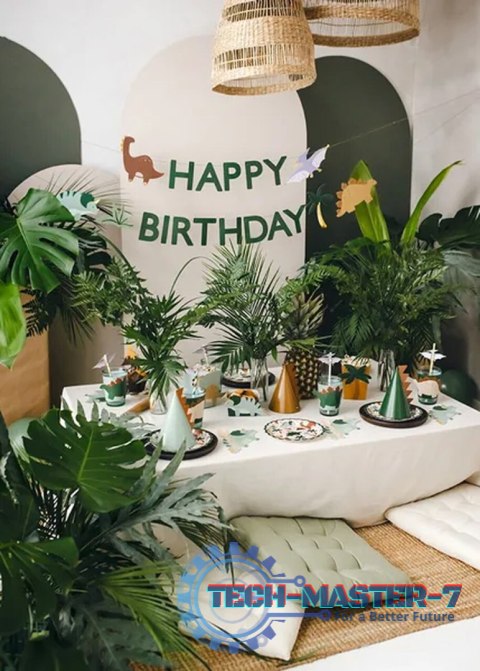 Baner Happy Birthday Dino 3m Baner Happy Birthday Dino 3m