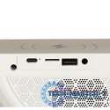 Lampka LED Gamingowa RGB głośnik ładowarka indukcyjna radio budzik zegar