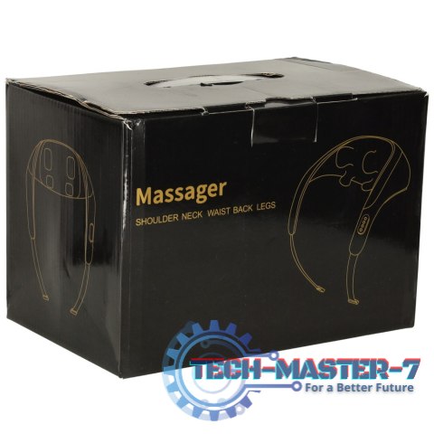 Masażer do pleców kołnierz masujący Shiatsu do karku ramion pleców mięśni