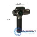 Pistolet do masażu masażer do pleców ciała wyświetlacz LED 8w1