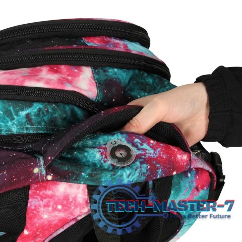 Plecak szkolny młodzieżowy czterokomorowy St. Right 23L Nebula Plecak szkolny młodzieżowy czterokomorowy St. Right 23L Nebula