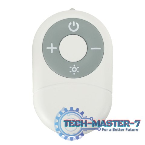 Wentylator biurkowy wiatrak stojący bezprzewodowy USB na pilot z lampką 4 poziomy mocy 18cm biały Wentylator biurkowy wiatrak stojący bezprzewodowy USB na pilot z lampką 4 poziomy mocy 18cm biały