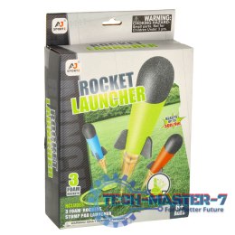 Wyrzutnia rakiet piankowych Power launcher rocket rakiety piankowe x3