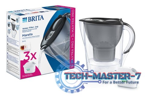 Dzbanek filtrujący Marella 2,4l + 3 wkłady PRO Pure Performance