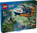 Klocki City 60437 Helikopter badaczy dżungli w bazie