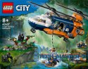 Klocki City 60437 Helikopter badaczy dżungli w bazie