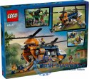 Klocki City 60437 Helikopter badaczy dżungli w bazie