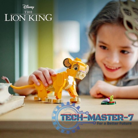 Klocki Disney Classic 43243 Król Lew - lwiątko Simba Klocki Disney Classic 43243 Król Lew - lwiątko Simba